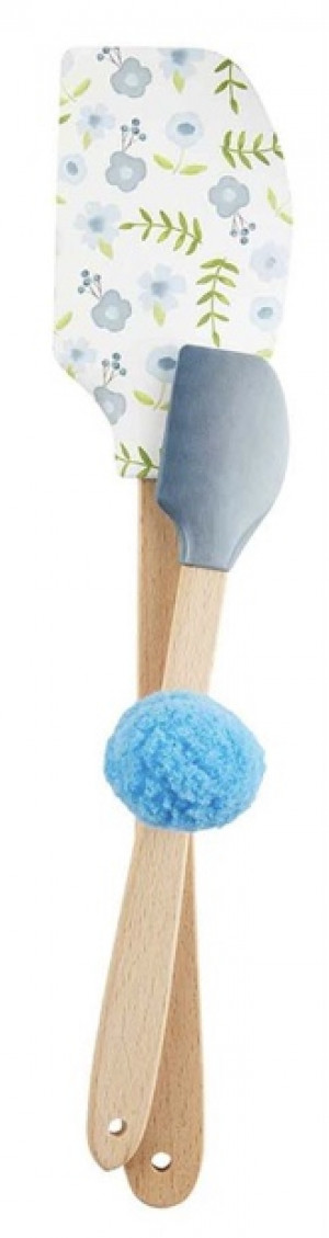 Spatula  (set of 2) - Flowers