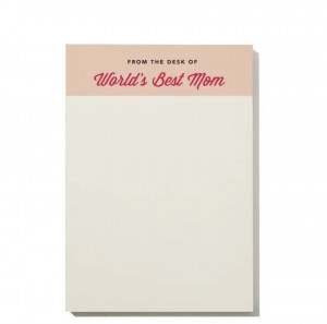 Snow & Graham Mini Notepad - From the desk of World’s Best Mom