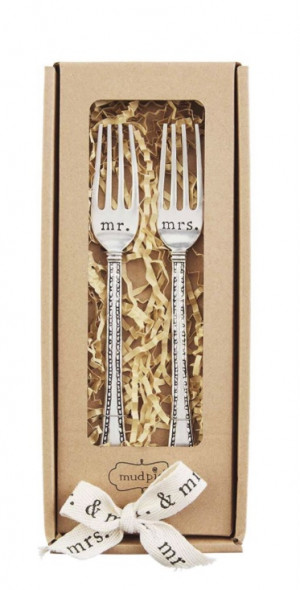 Wedding Cake Fork Set