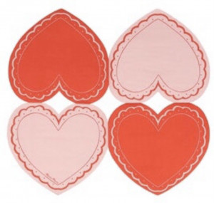 Paper Napkins - Heart 