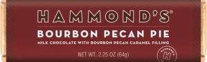 Hammonds' Chocolate Bar - Bourbon Pecan Pie