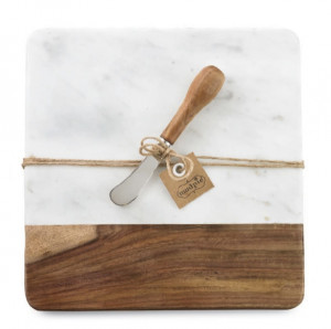 Platter - Marble Wood Board Set