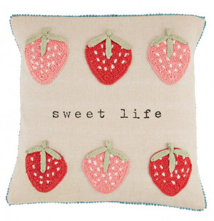 Pillow - Sweet Life Strawberry Pillow