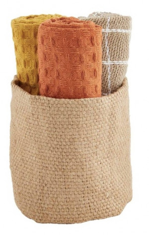 Dish Cloth Set - Jute, Taupe