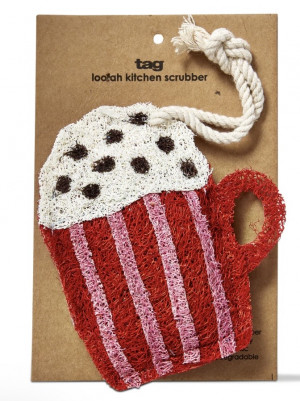 Sponge - Kitchen Scrubber, Holiday Hot Cocoa