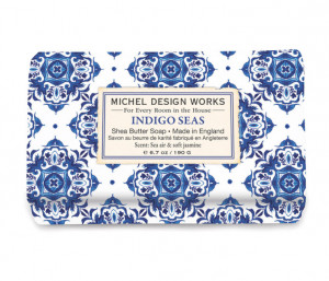 Michel Design - Indigo Seas Large Bar Soap