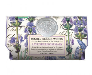 Michel Design - Lavender Rosemary Large Bar Soap