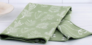 Dish Towel - Microfiber, Herbs