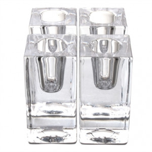 Square Glass Taper Holder