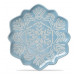 Platter - Holiday, Small Snowflake Plate