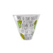 Cocktail Recipe Glass - Mint