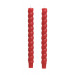 Tapers - Rope, Red (Pair)