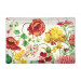 Michel Design - Poppies & Posies Glass Soap Dish