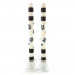 Floral Banded Tapers (pair)