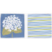 Microfiber Cocktail Napkins (Set of 8) - Hydrangea 