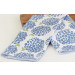 Dish Towel - Microfiber, Blue Hydrangea 