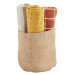 Dish Cloth Set - Jute, Mustard