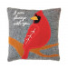  Pillow  Holiday - Small, Cardinal Always