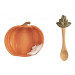 Platter - Pumpkin Dip Set, Orange