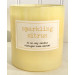 Vintages Home Market - Sparkling Citrus   Candle,   Limited Edition Light Yellow