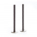 Tapers - Small Diamond, Gray (pair)