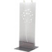 Flat Candle - Abstract White Dandelion